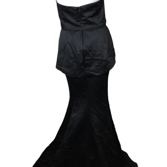 Love Size XL Ladies Black and Jacket Strapless Gown - Picture 15 of 16